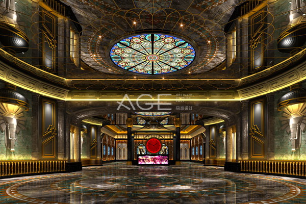 歐式KTV設(shè)計裝飾品與裝飾圖案