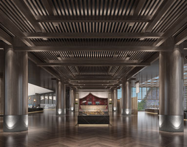 重慶酒店設(shè)計，重慶飛鳳梯度假酒店設(shè)計